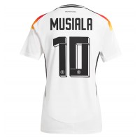 Maglia Calcio Germania Jamal Musiala #10 Prima Divisa Donna Europei 2024 Manica Corta